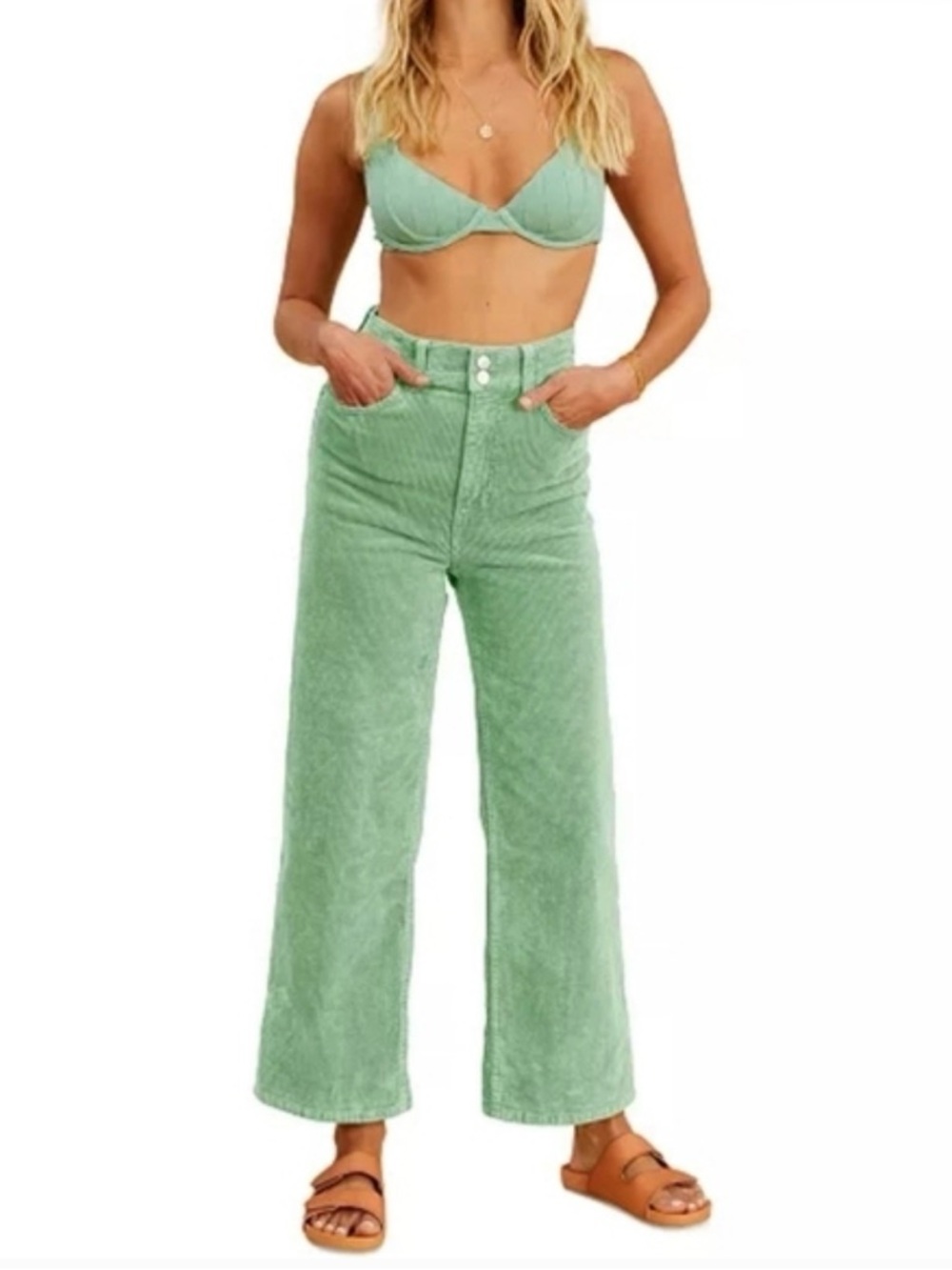 Billabong x The Salty Blonde Corduroy Pants